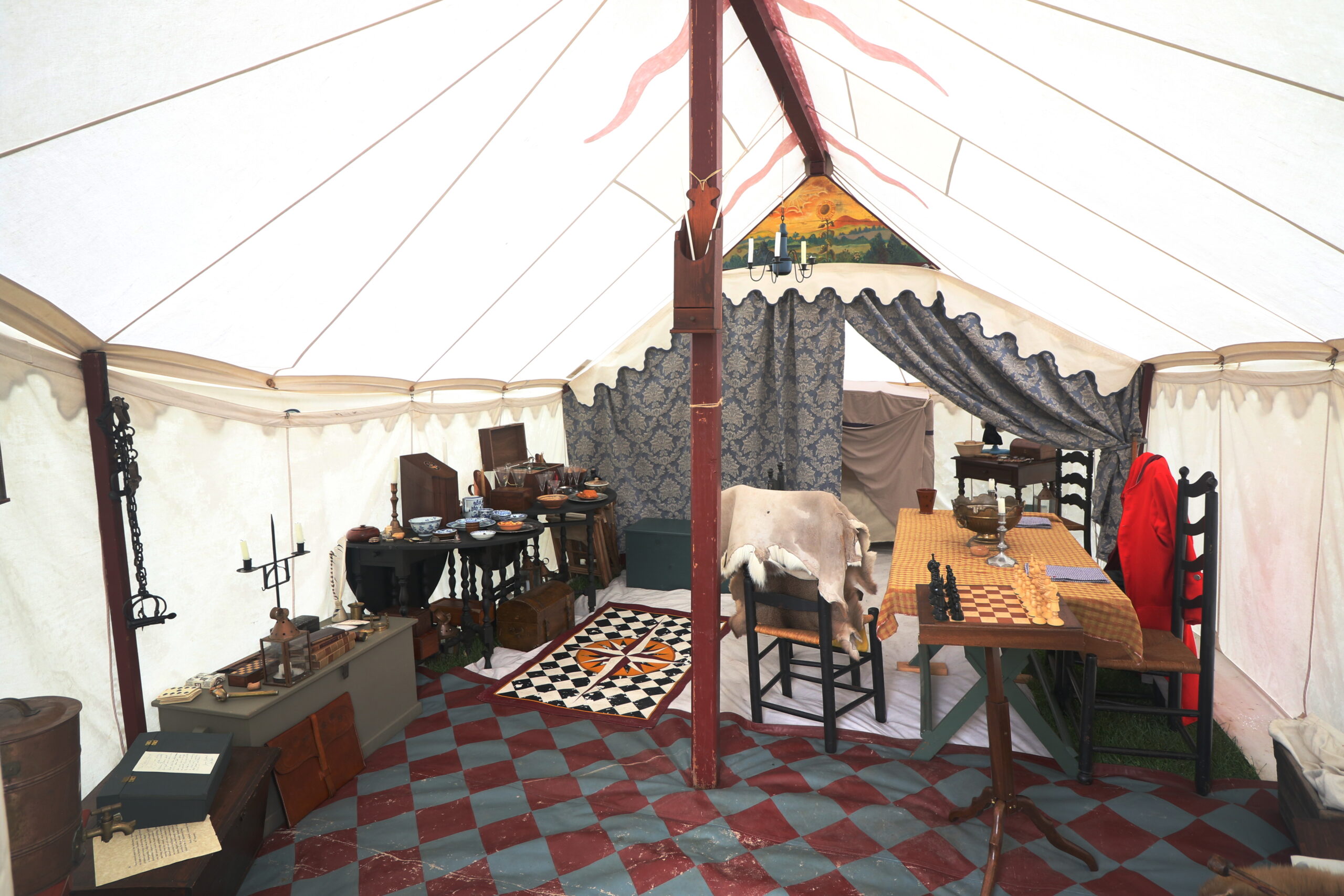 HISTORY ALIVE! See a British Officer’s Tent and Meet Captain Quintin Kennedy