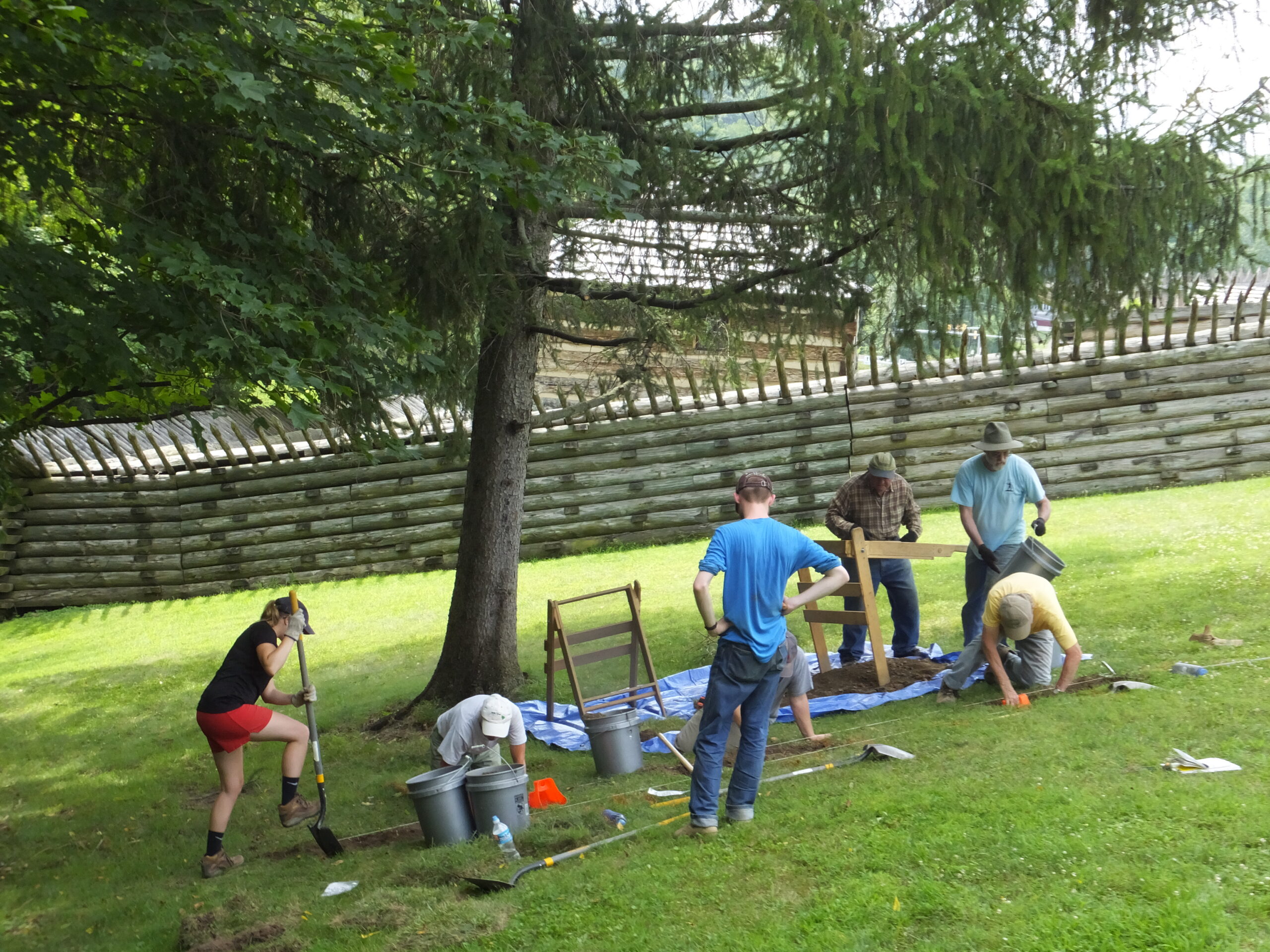 Archaeology Field School in Action!