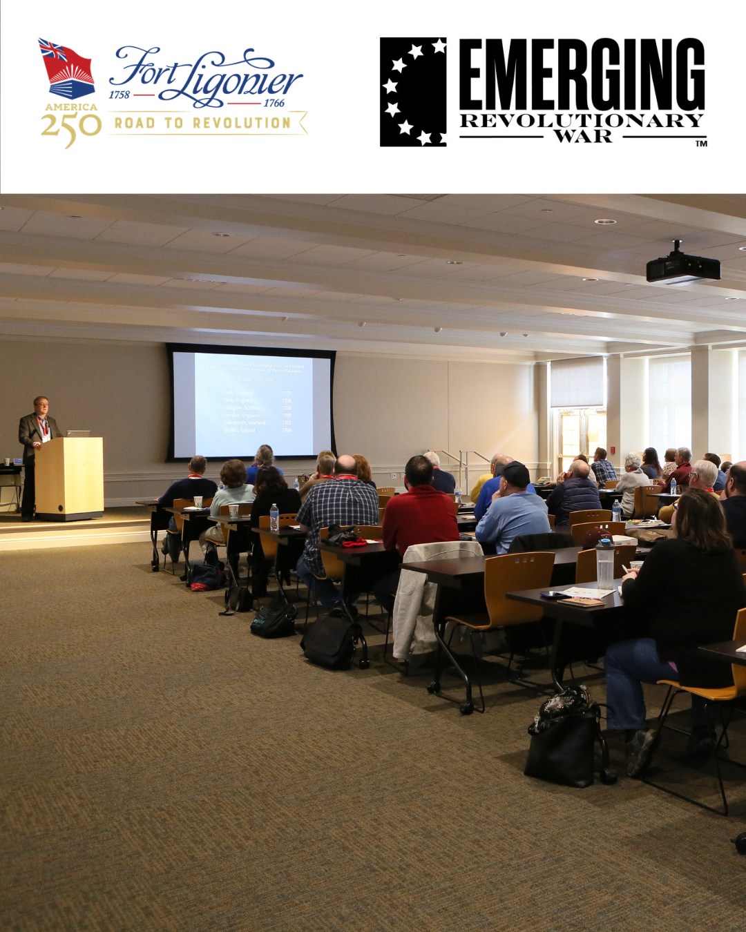 “Road to Revolution” Seminar at Fort Ligonier